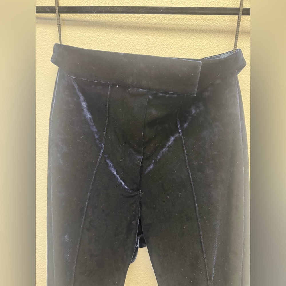Velvet flared pants - Picture 7 of 11